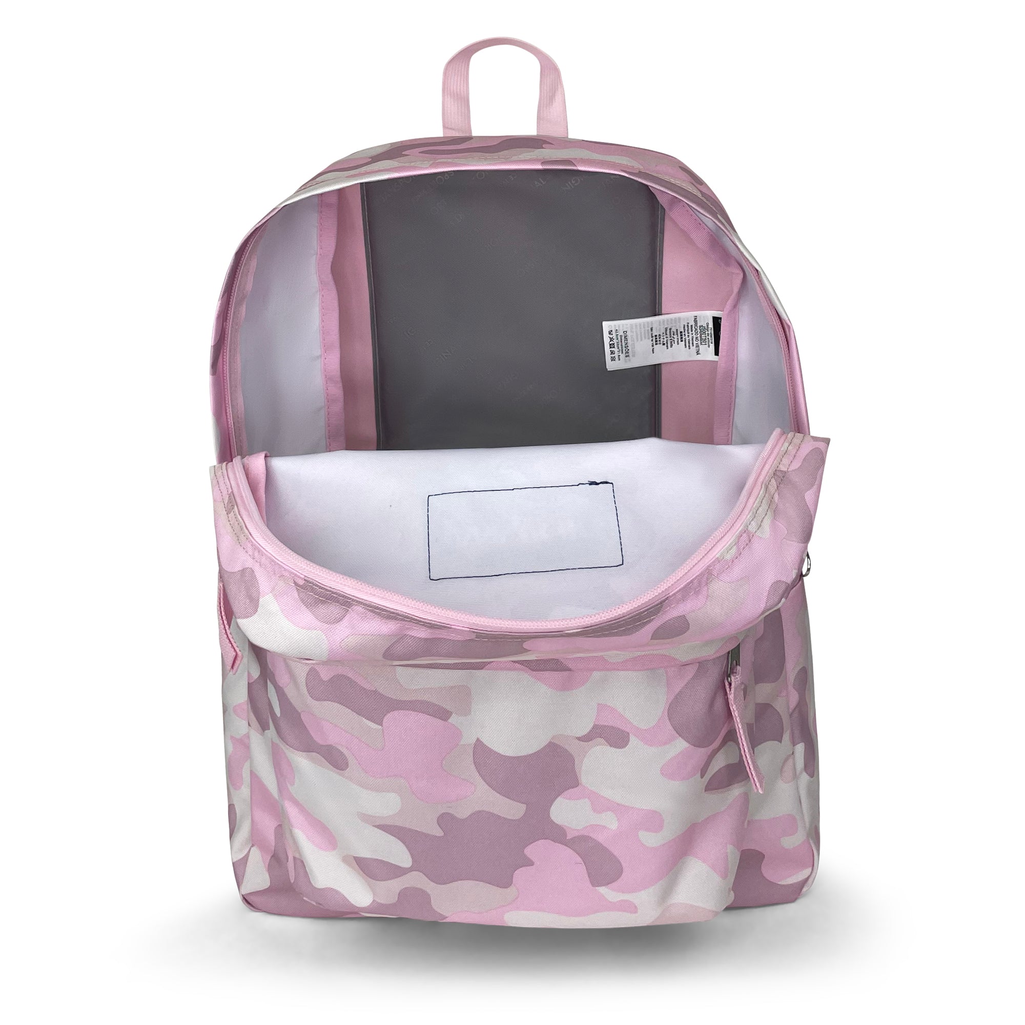 Superbreak Backpack-Backpack-Jansport-Cotton Candy Camo-SchoolBagsAndStuff
