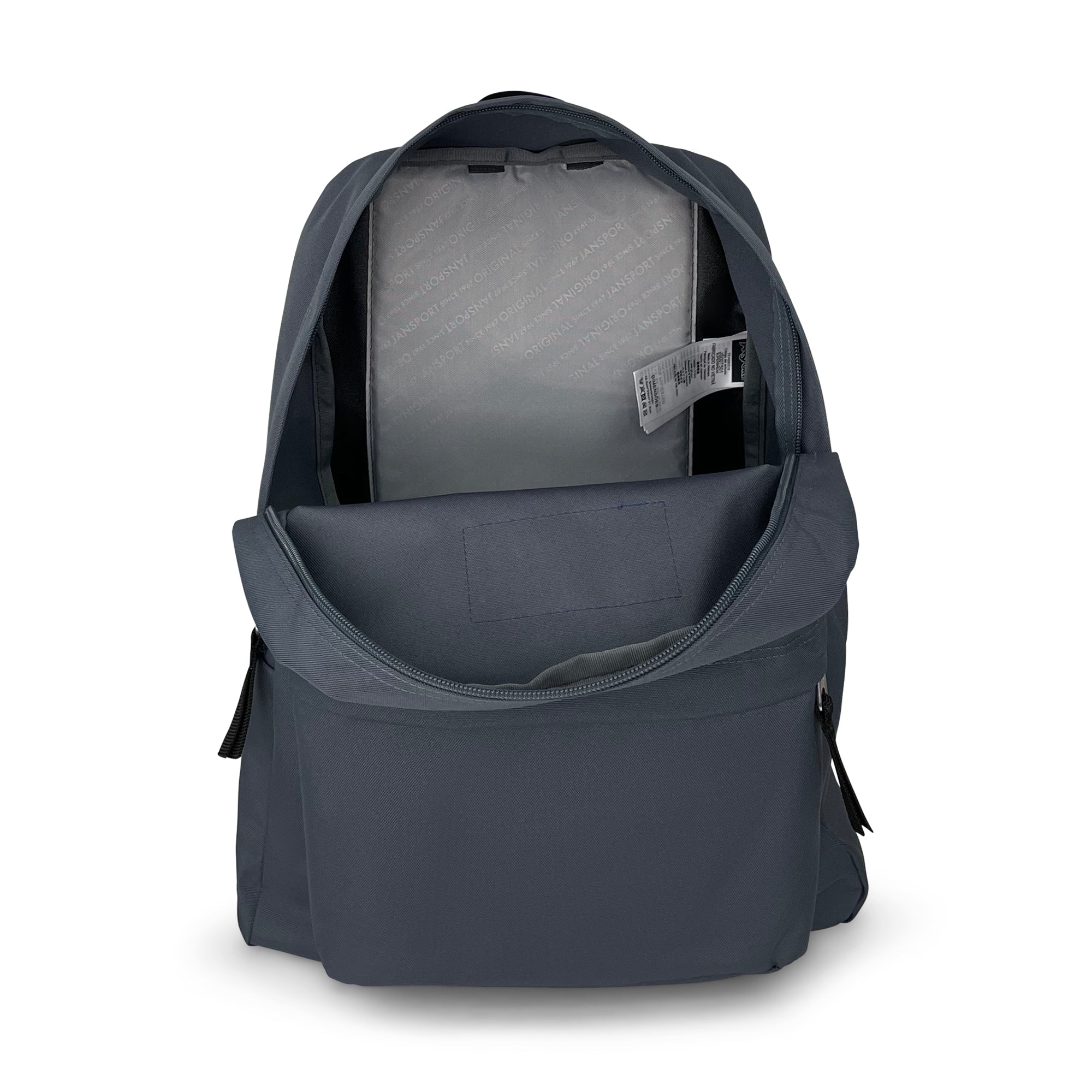 Superbreak Backpack-Backpack-Jansport-Deep Grey-SchoolBagsAndStuff
