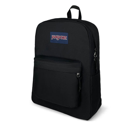 Superbreak One Backpack-Backpack-Jansport-Black-SchoolBagsAndStuff