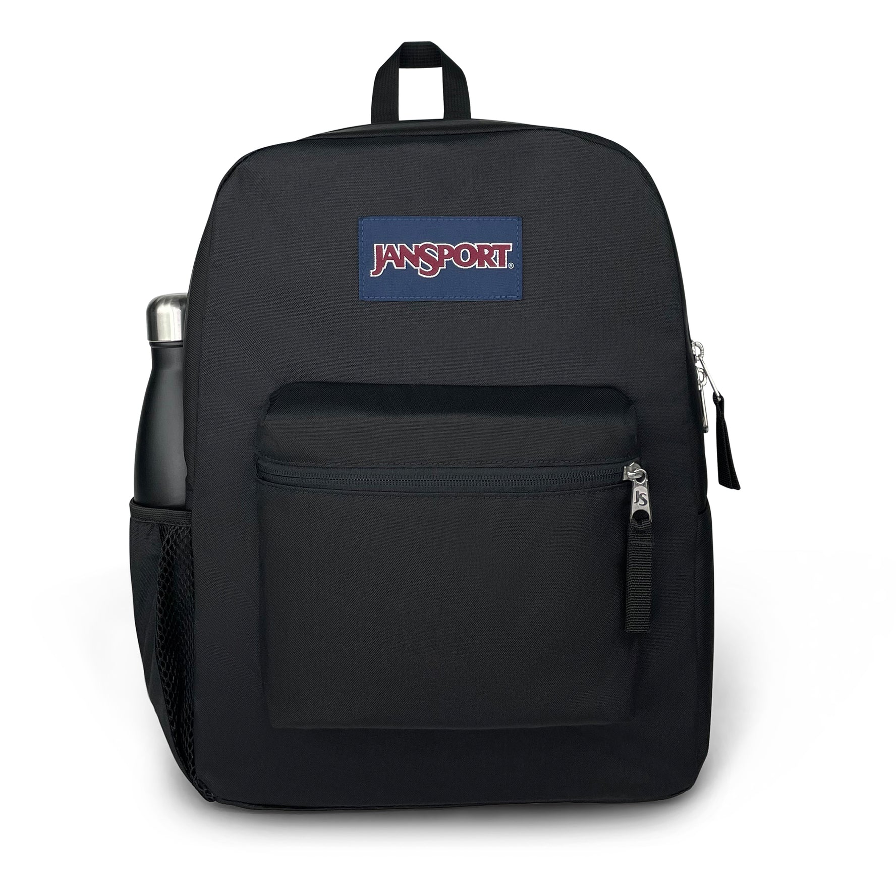 Cross Town Backpack-Backpack-Jansport-Black-SchoolBagsAndStuff