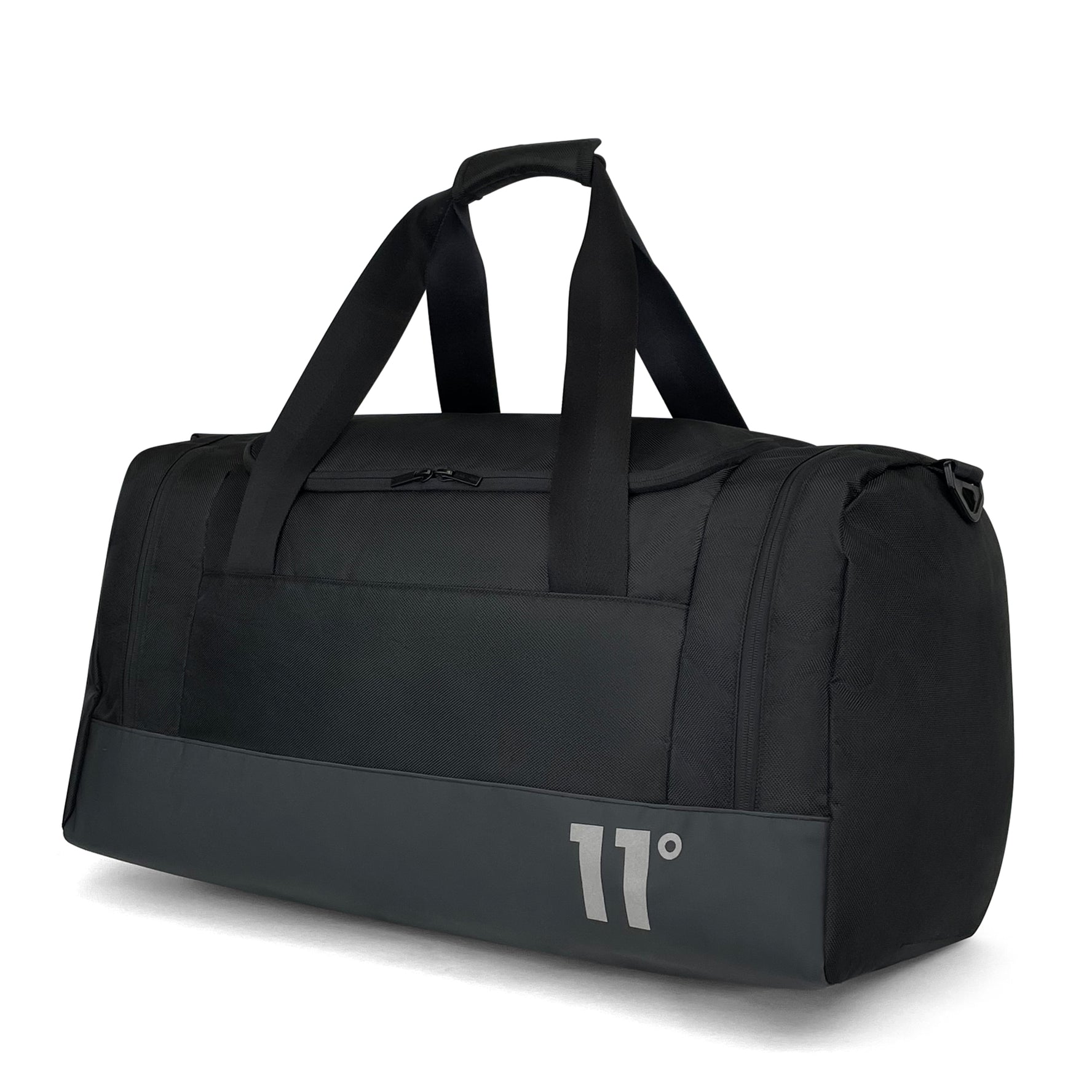 Activate Holdall Duffle Bag-Duffle Bags-11 Degrees-Black-SchoolBagsAndStuff