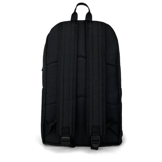 Reflective Trim Backpack-Backpack-11 Degrees-Black-SchoolBagsAndStuff