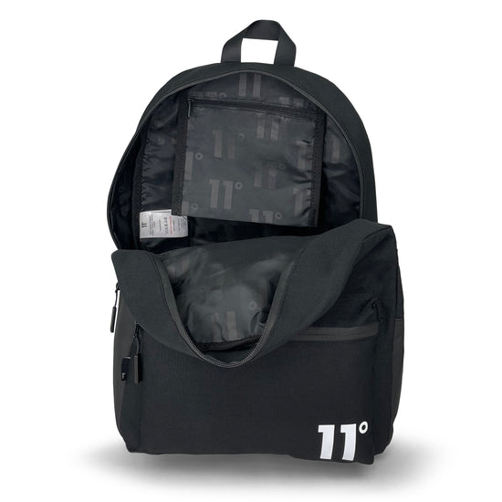 Core Backpack-Backpack-11 Degrees-Black-SchoolBagsAndStuff