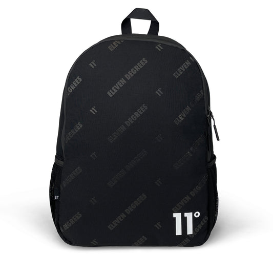 All Over Print Backpack-Backpack-11 Degrees-Black-SchoolBagsAndStuff