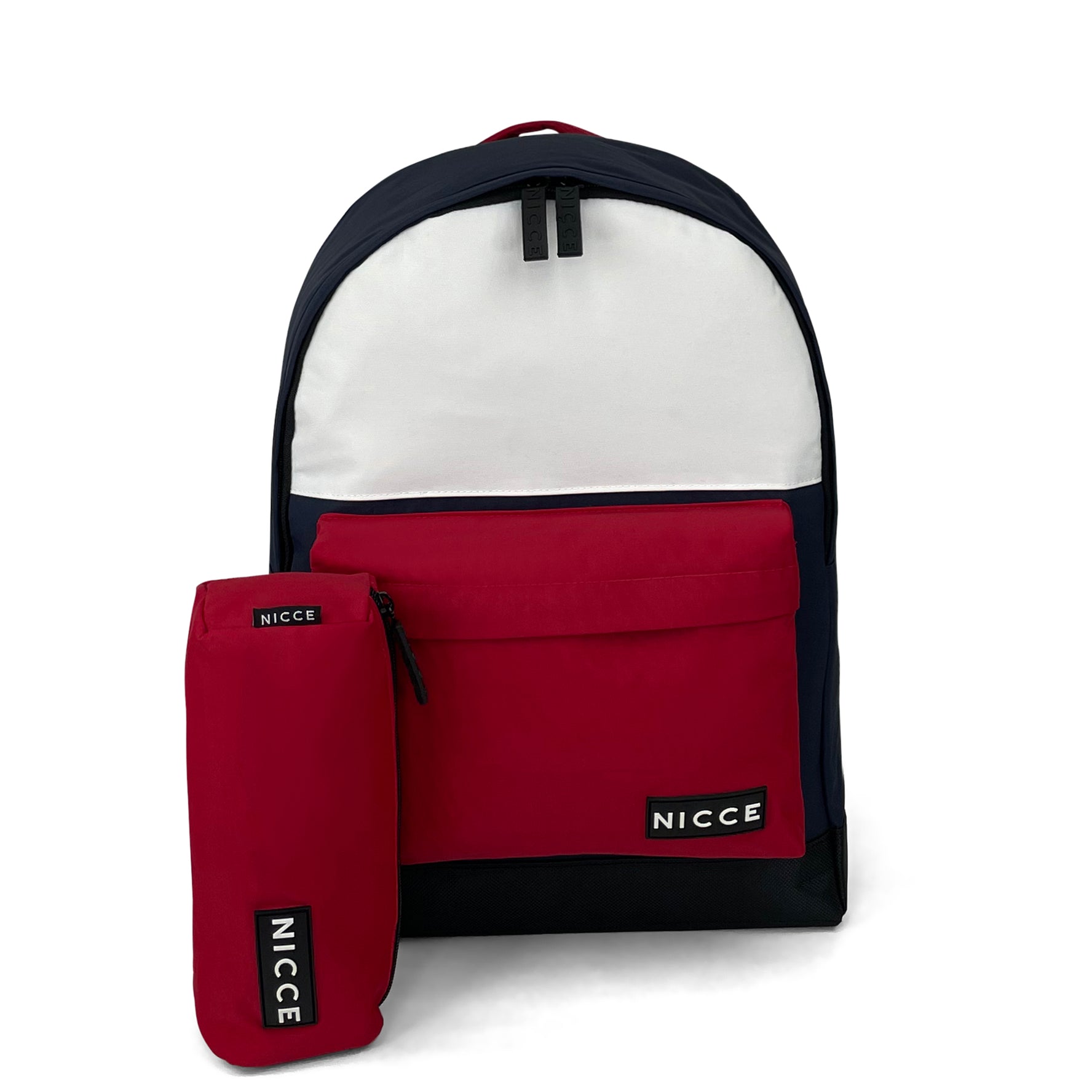 Kora Backpack-Backpack-Nicce-Navy/White/Red-SchoolBagsAndStuff