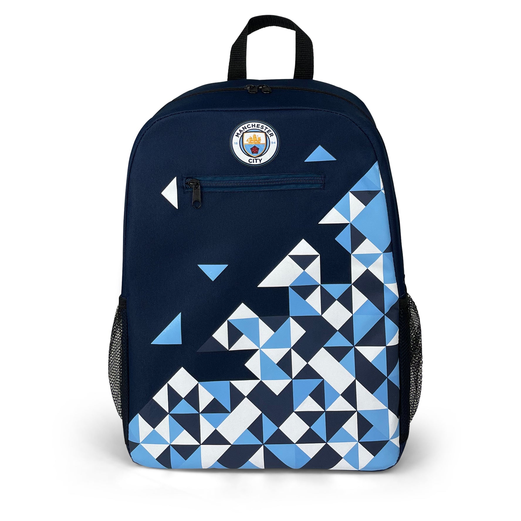Particle Football Backpack-Backpack-Football Backpacks-Manchester City FC-SchoolBagsAndStuff