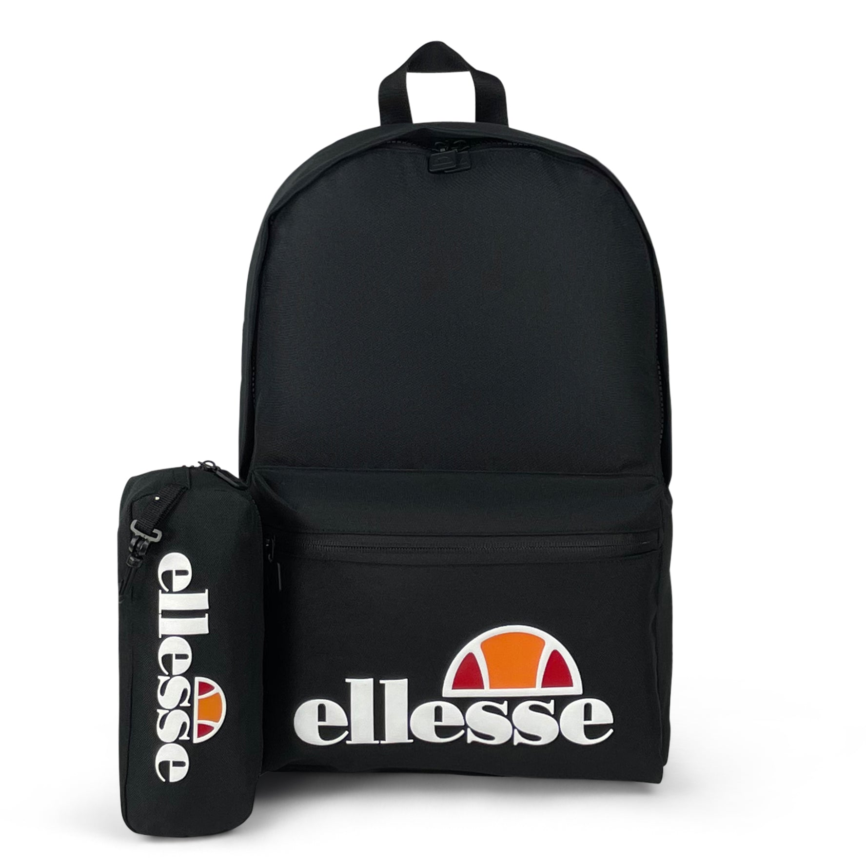 Rolby Backpack & Pencil Case-Backpack-Ellesse-Black-SchoolBagsAndStuff