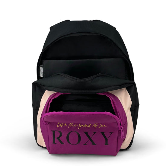 Fresh Journey Backpack-Backpack-Roxy-Anthracite KVJ0-SchoolBagsAndStuff