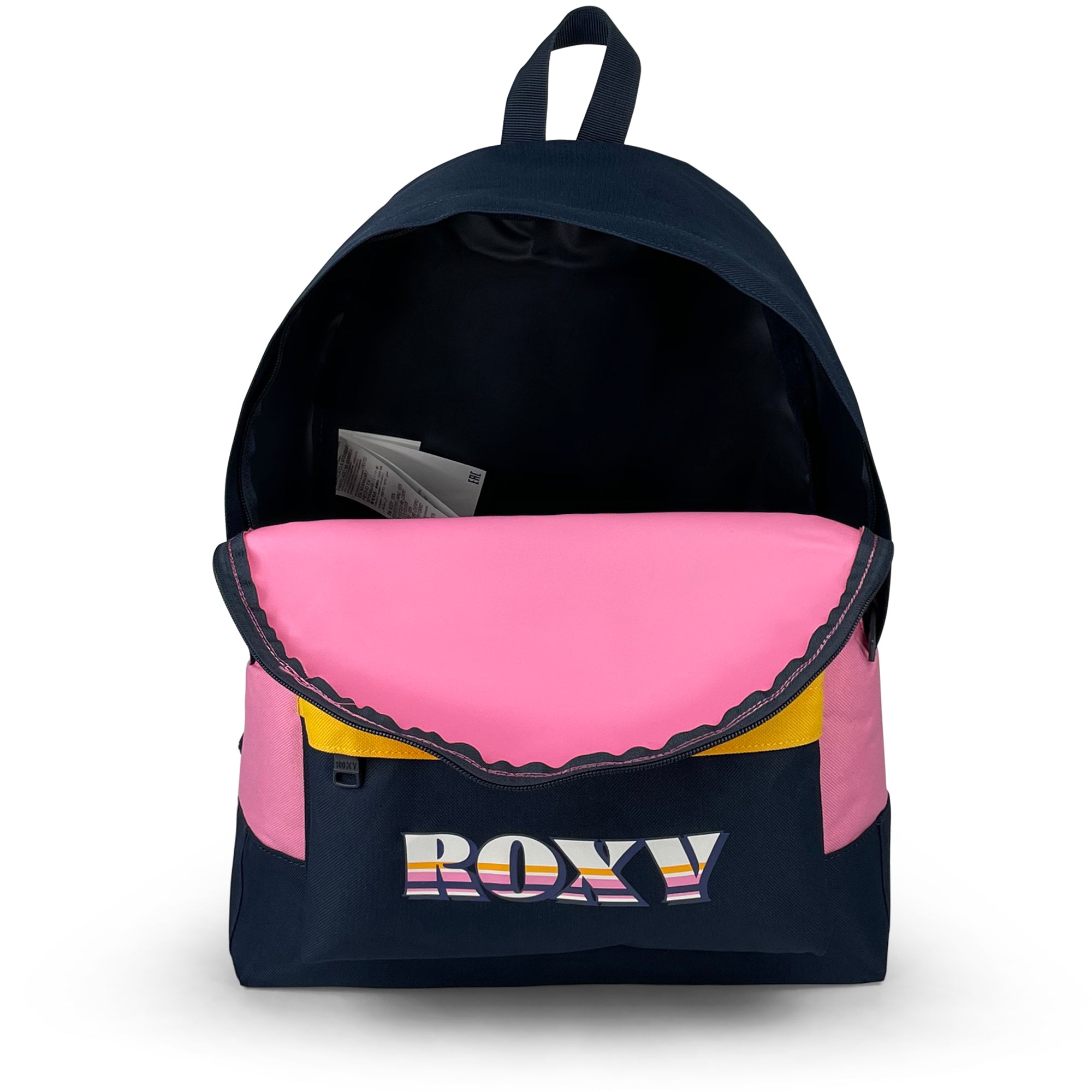 Sugar Baby Logo Backpack-Backpack-Roxy-Mood Indigo BSP0-SchoolBagsAndStuff