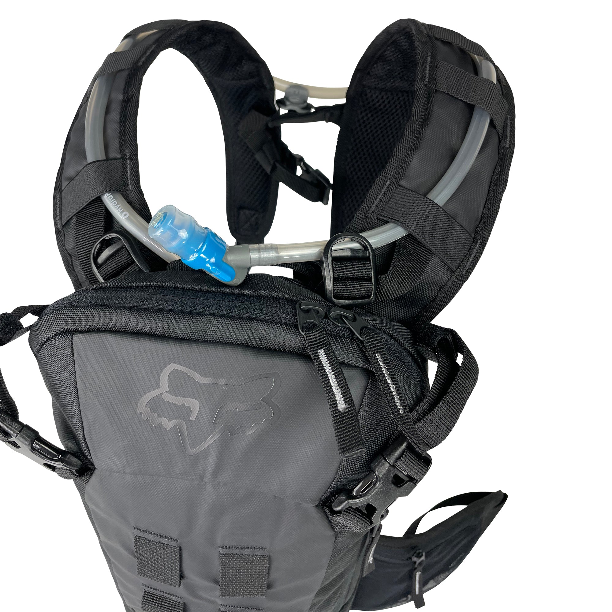 Utility 12L Hydration Pack-Backpack-Fox Racing-Black-SchoolBagsAndStuff
