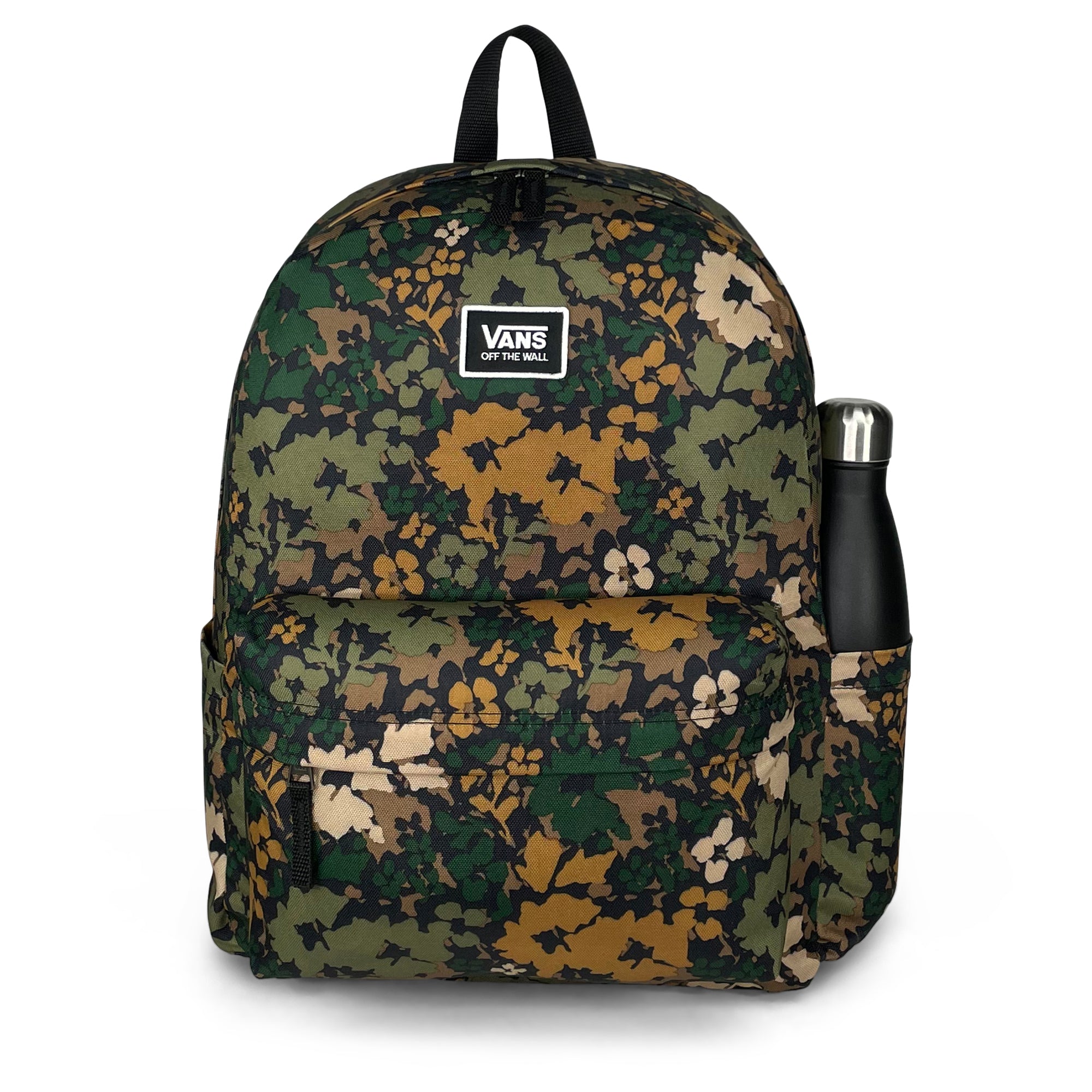 VANS Old Skool H20 Backpack Green Floral VN0A5I13ZBF VANS School