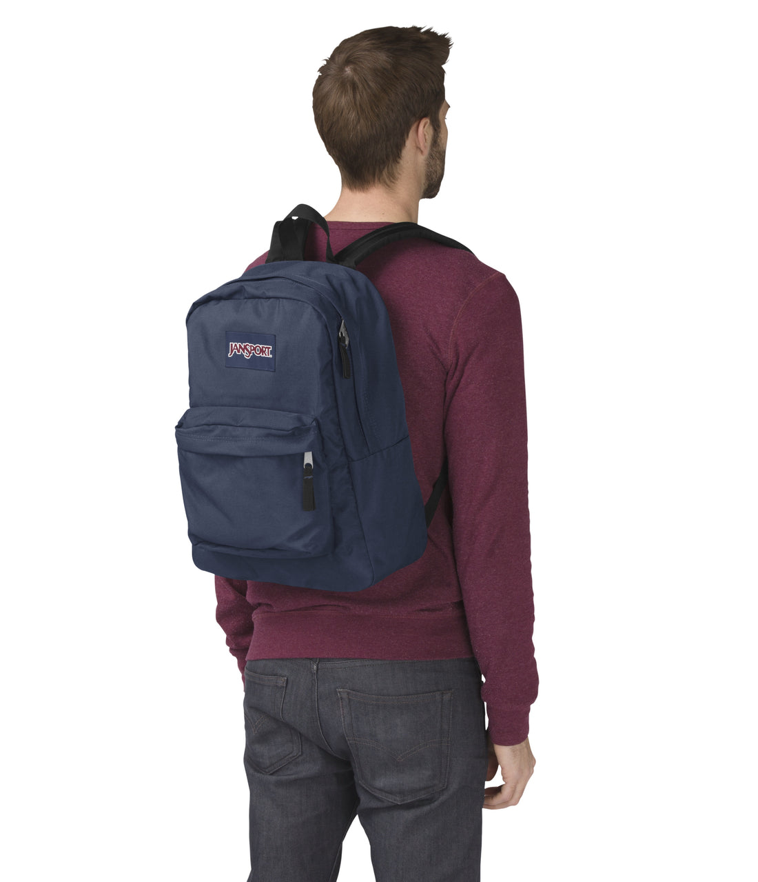 Superbreak One Backpack-Backpack-Jansport-Navy-SchoolBagsAndStuff