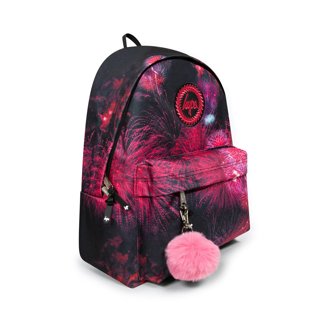 Black/Pink Fireworks Backpack 18L