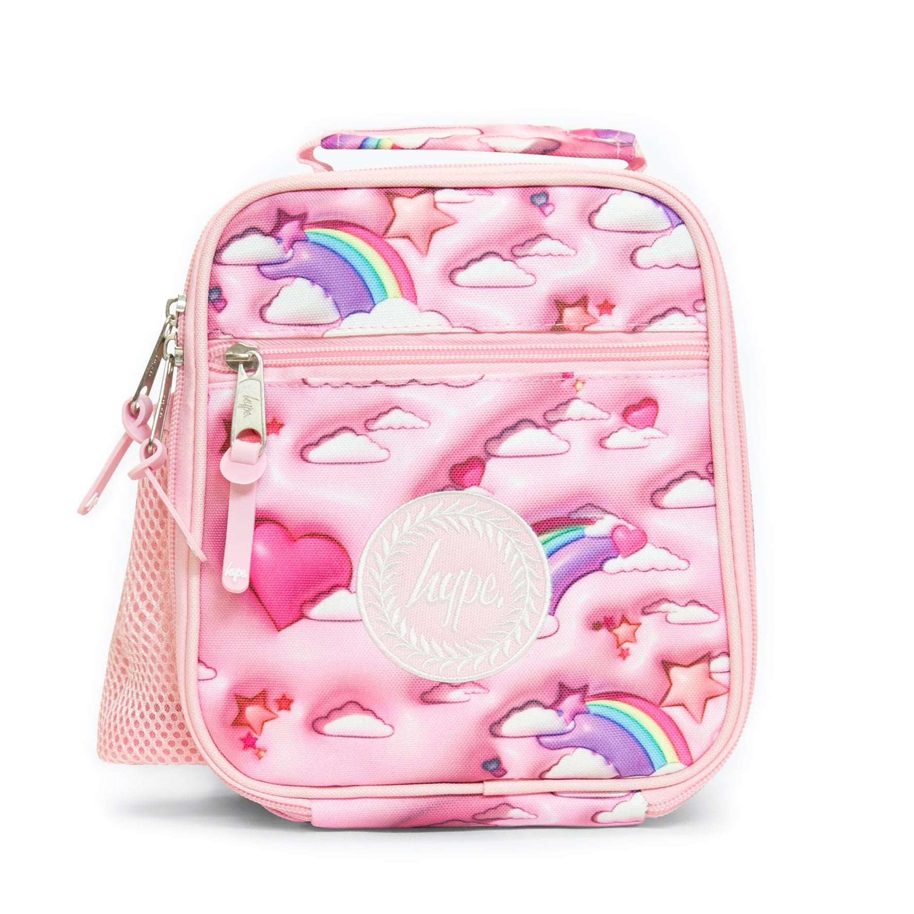 Pink 3D Clouds Lunch Box