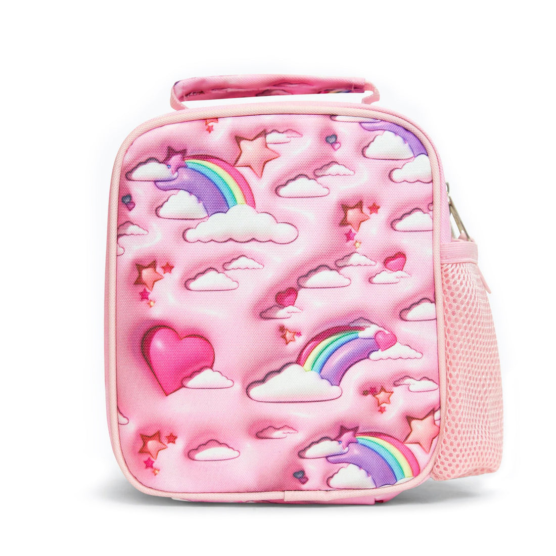 Pink 3D Clouds Lunch Box