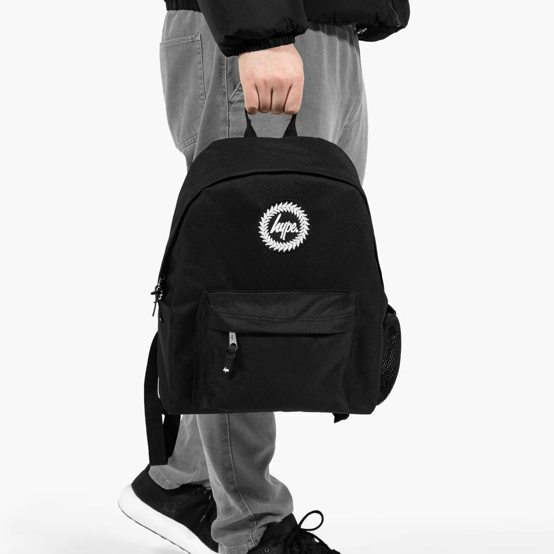 HYPE Backpack Core Black STLR-005 Laptop Sleeve Water Bottle