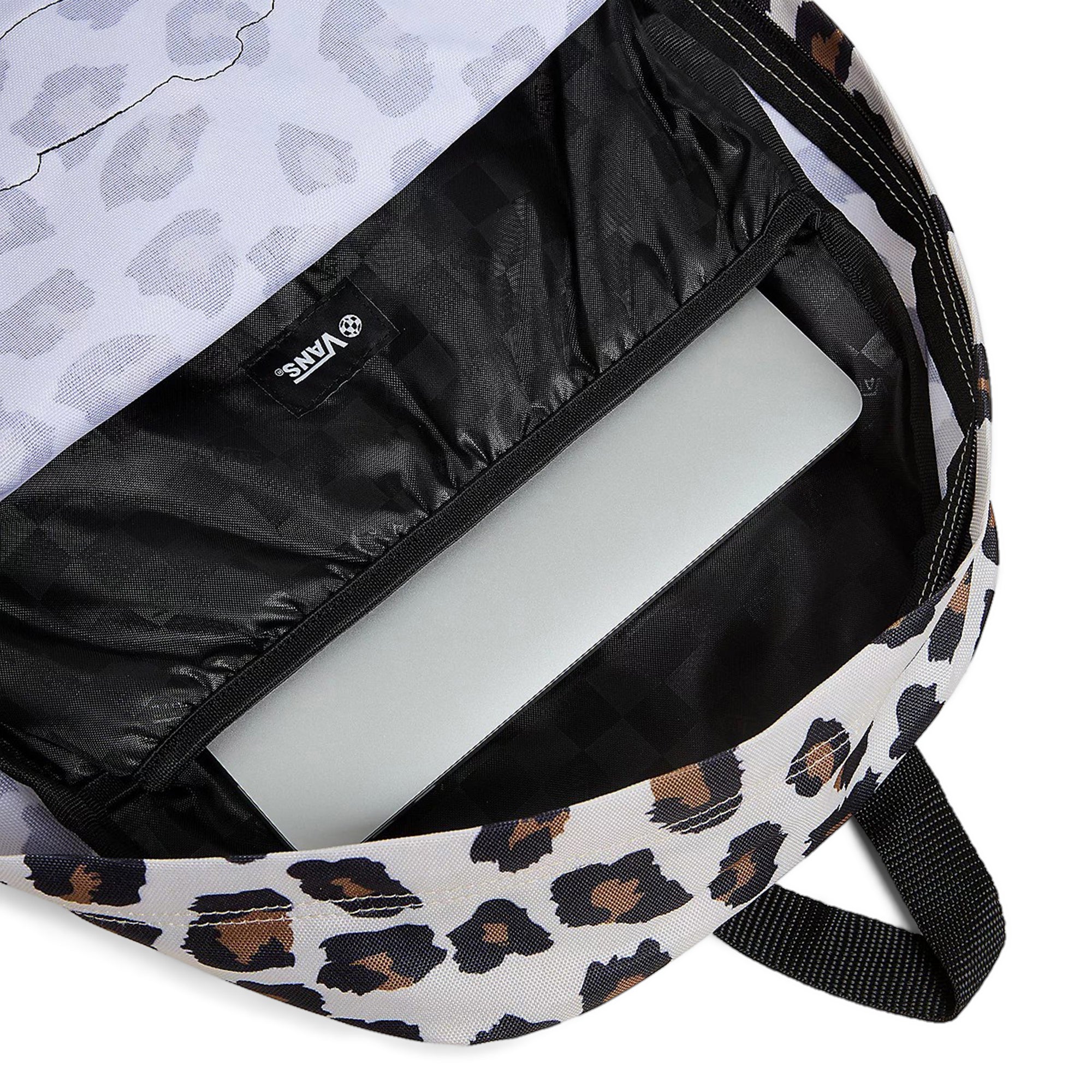 Leopard print backpack vans hotsell