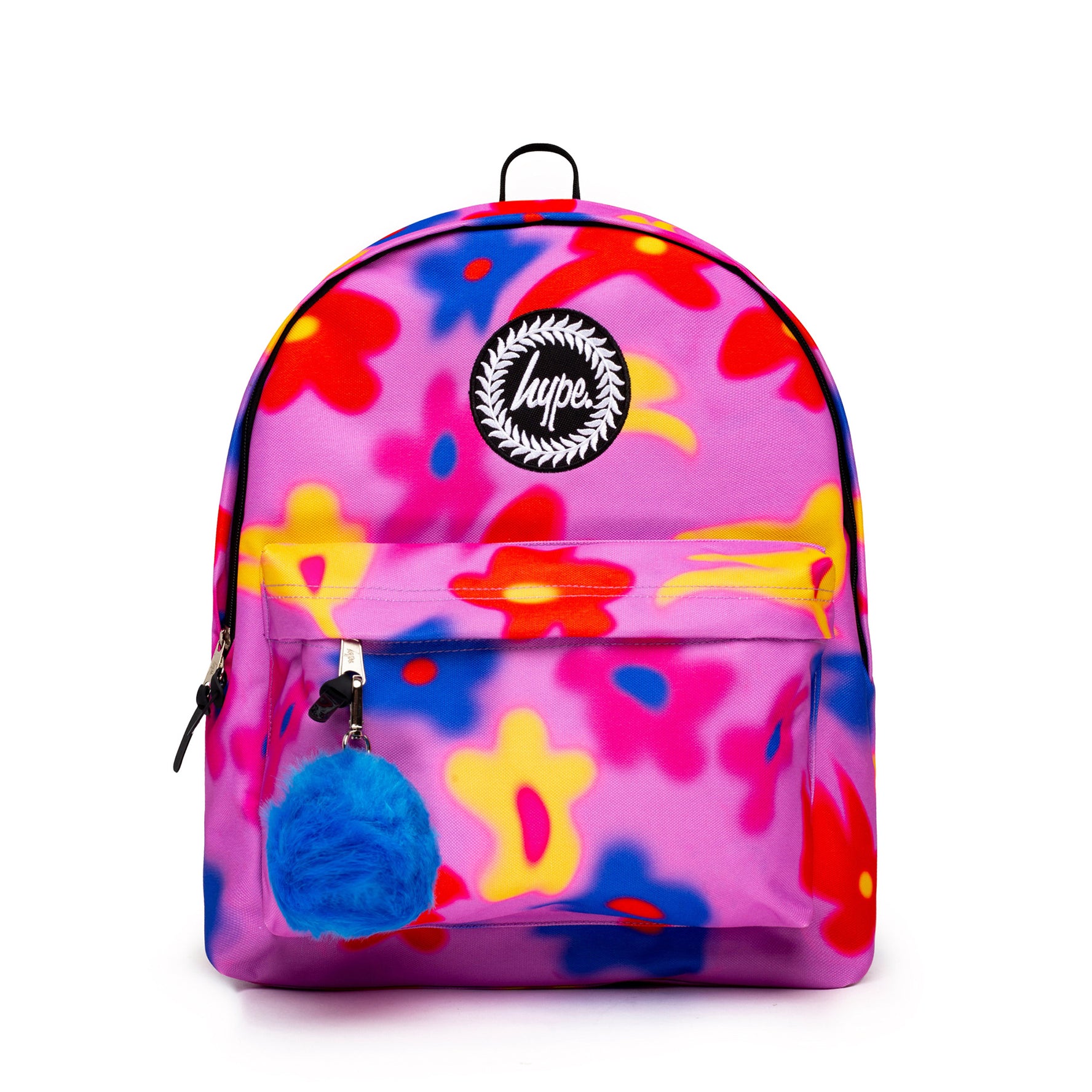 Daisy Blur Backpack-Backpack-Hype-Pink Blur-SchoolBagsAndStuff