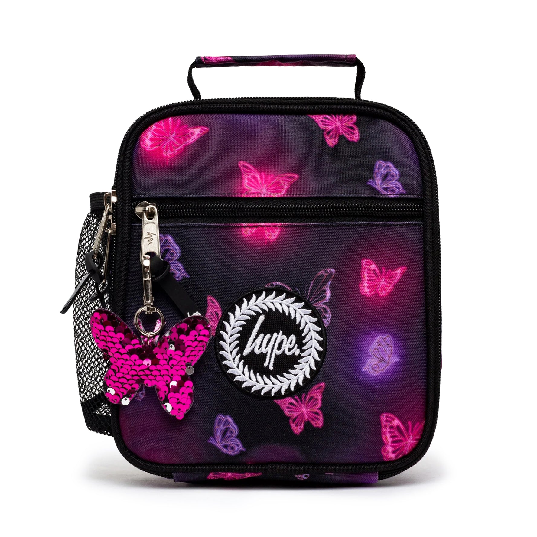 Chrome Glow Butterfly Lunch Box