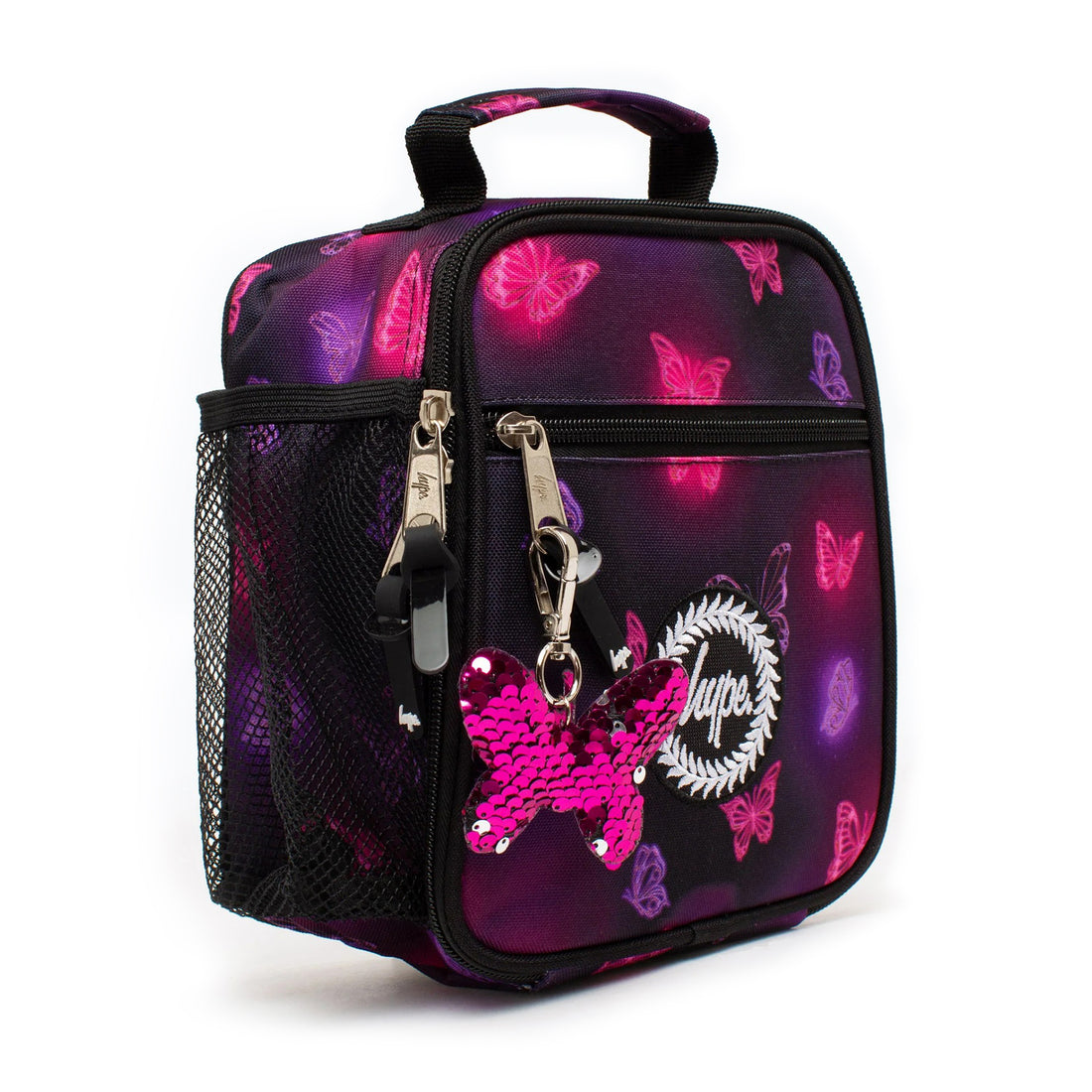 Chrome Glow Butterfly Lunch Box