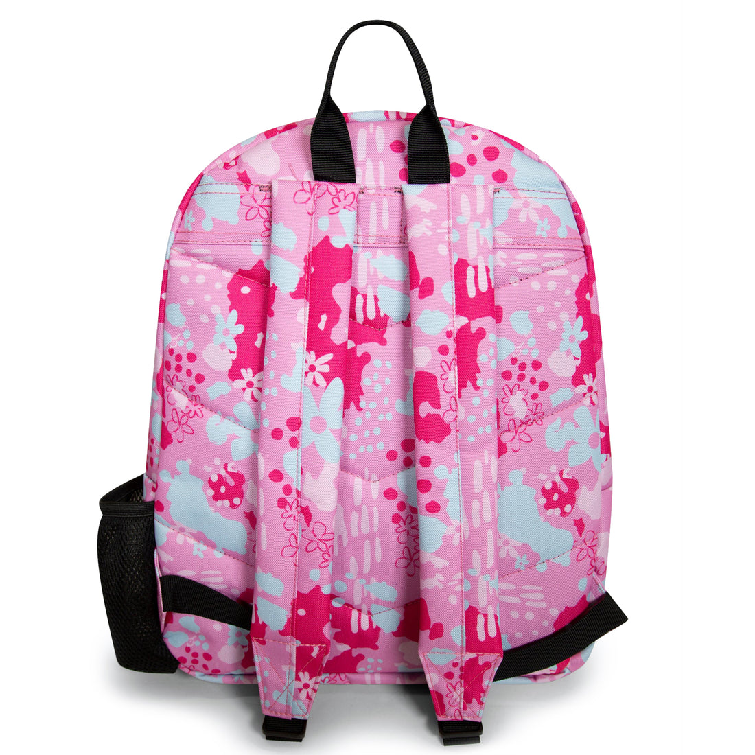 Pink Leopard Floral Backpack 18L