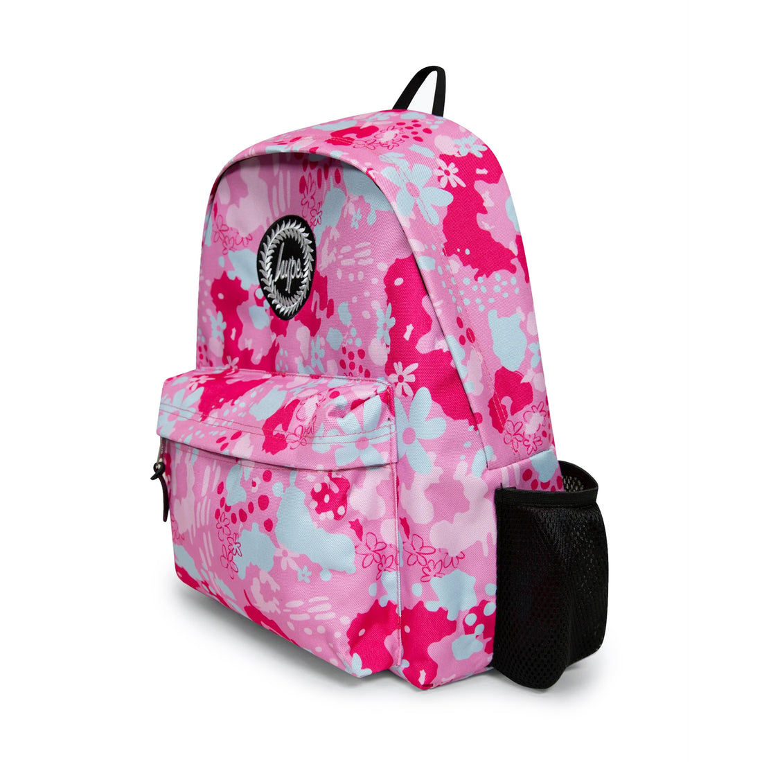 Pink Leopard Floral Backpack 18L