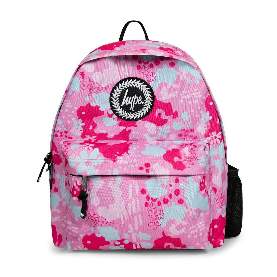 Pink Leopard Floral Backpack 18L