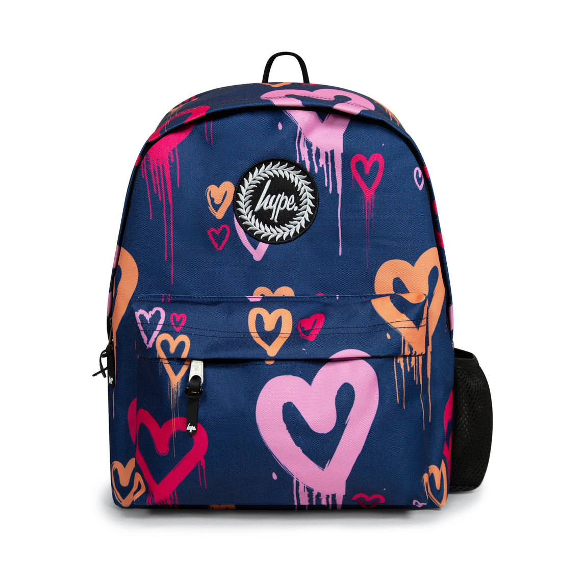 Navy Heart Drips Backpack 18L