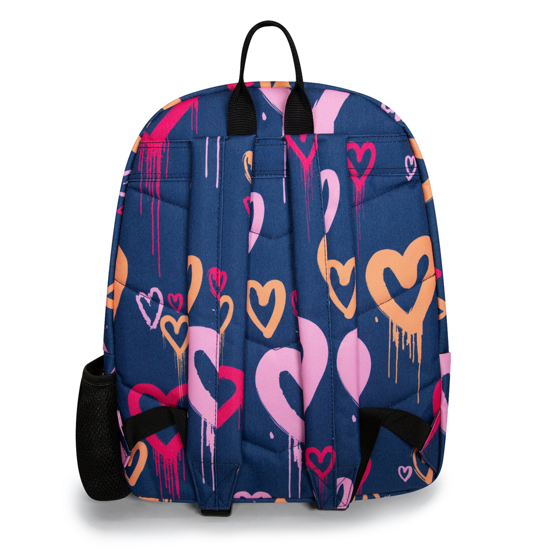 Navy Heart Drips Backpack 18L