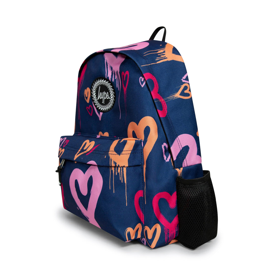 Navy Heart Drips Backpack 18L