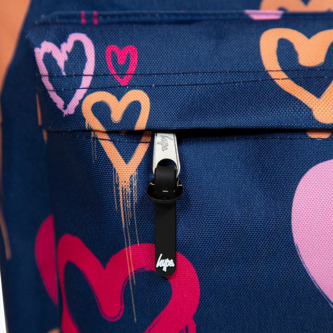 Navy Heart Drips Backpack 18L