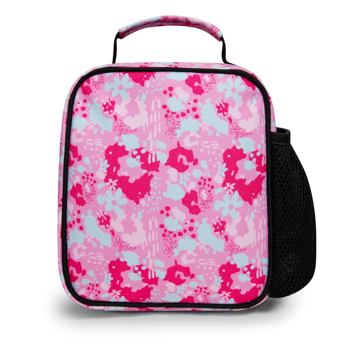 Pink Leopard Floral Lunch Box