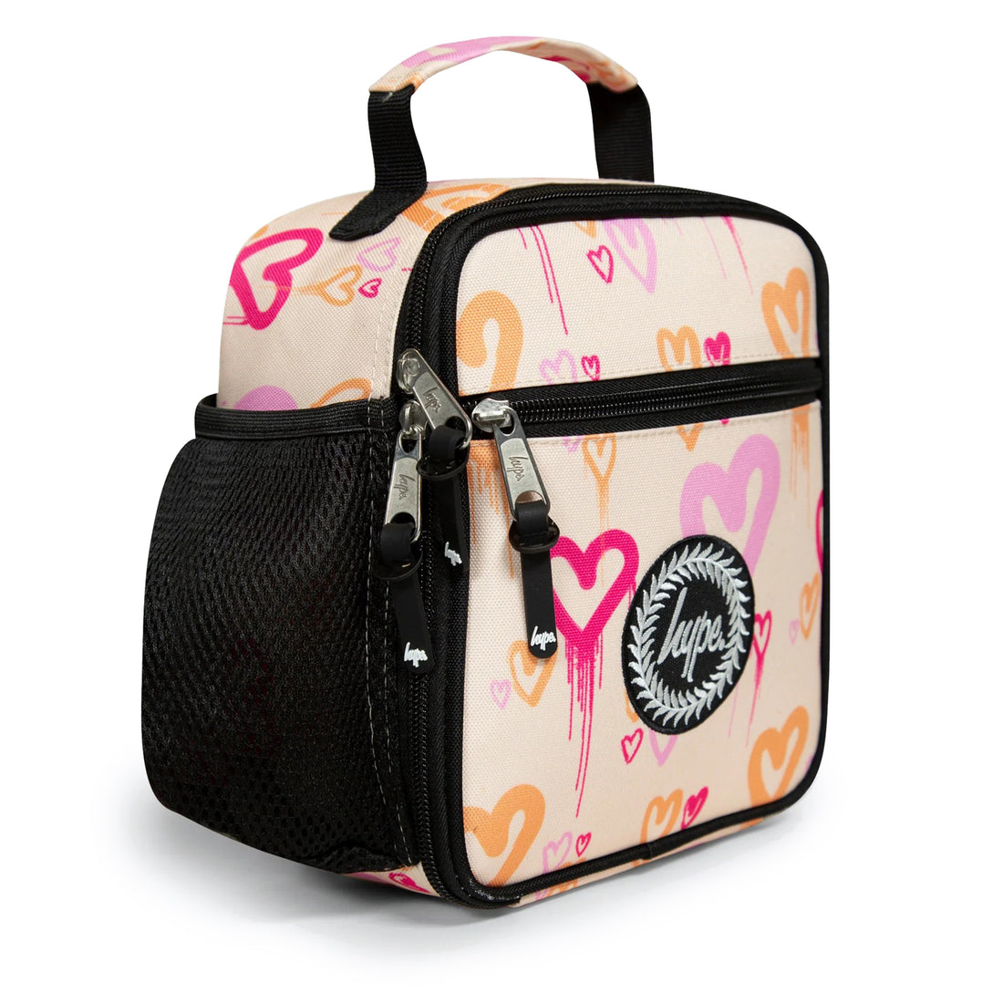 Peach Heart Drips Lunch Box