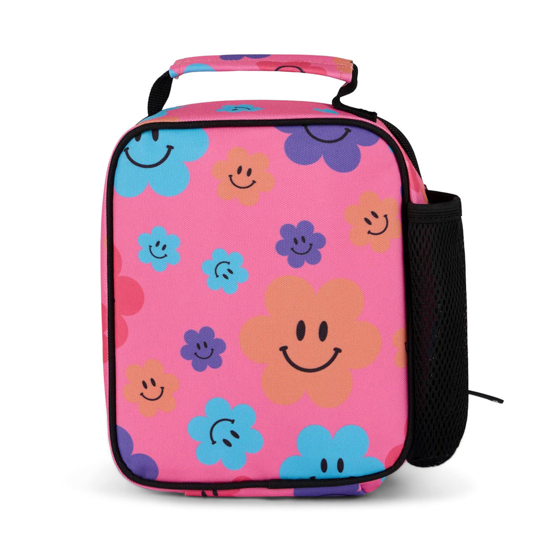 Pink Happy Flowers Lunch Box