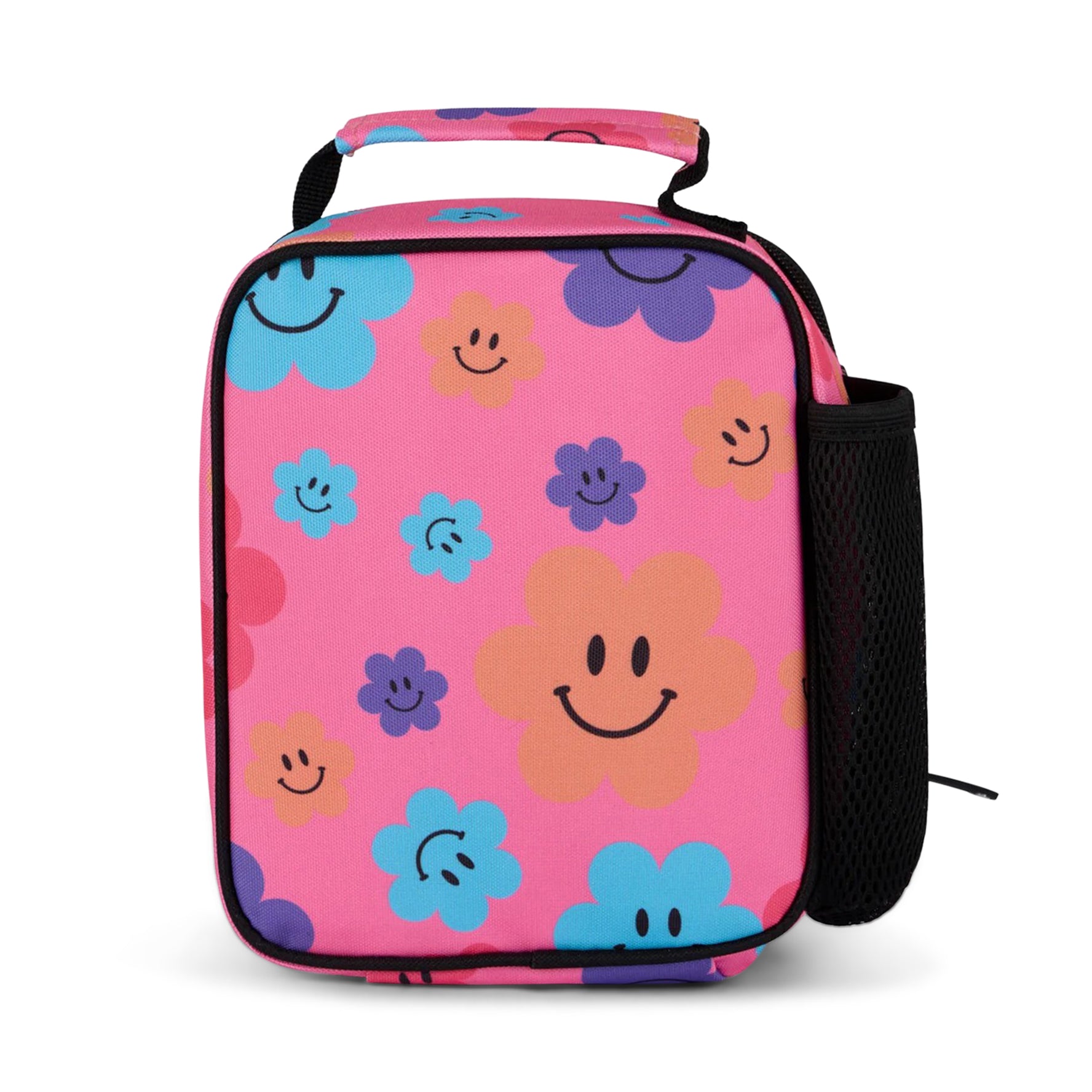 Pink Happy Flowers Lunch Box
