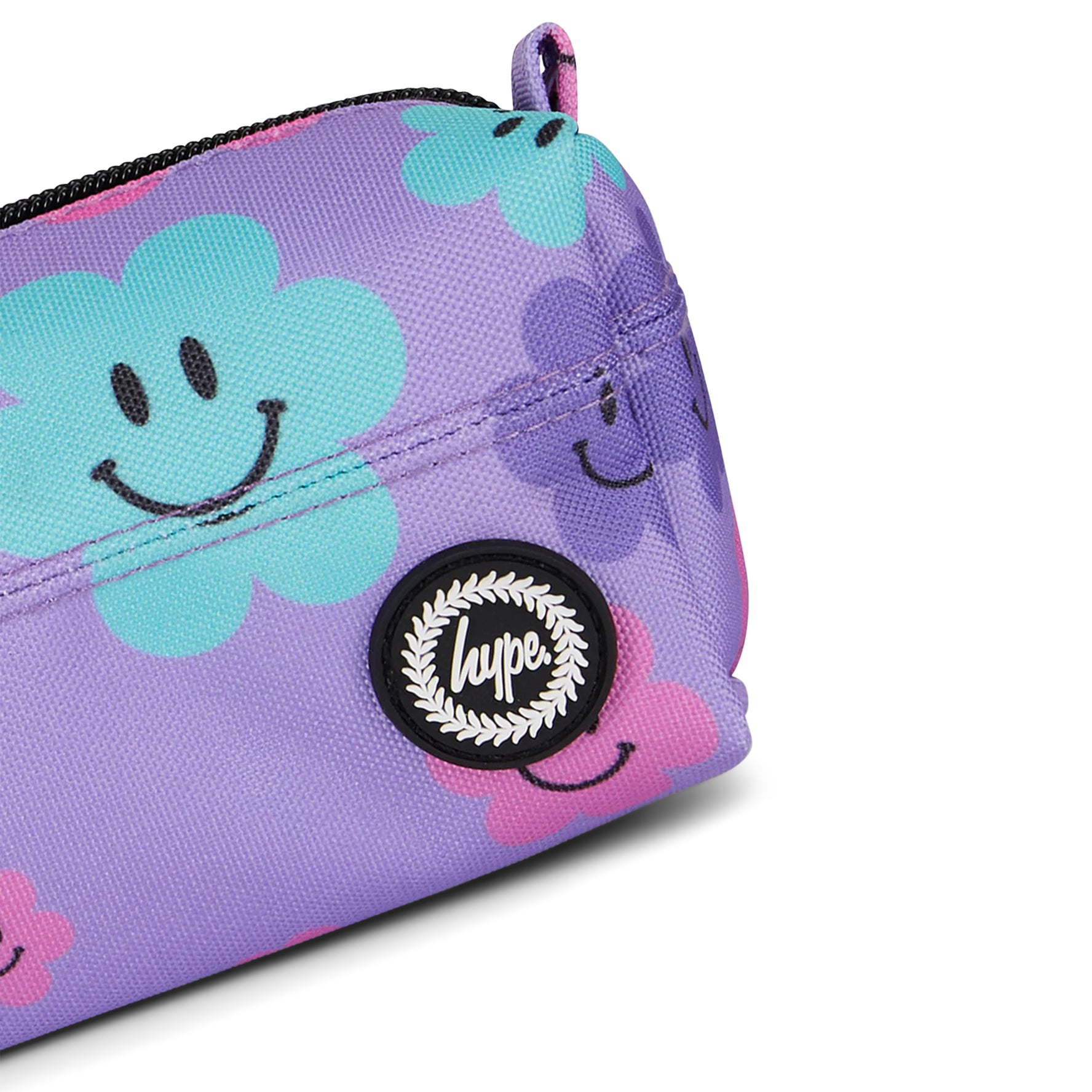 Purple Happy Hearts Pencil Case