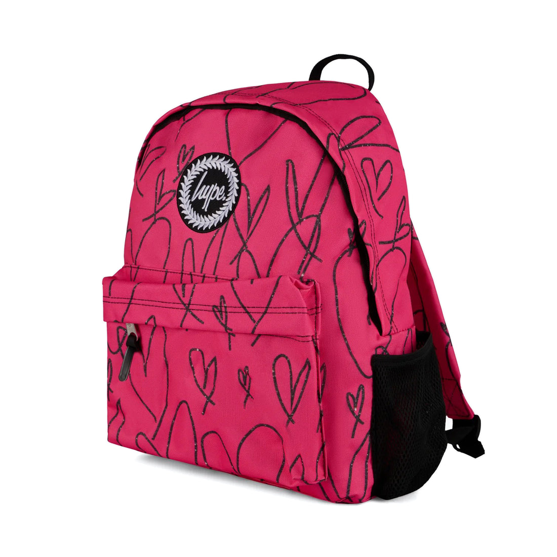 Scribble Hearts Backpack 18L