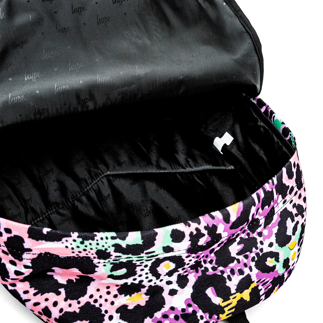 Leopard Animal Crest Backpack-Backpack-Hype-Multi-SchoolBagsAndStuff