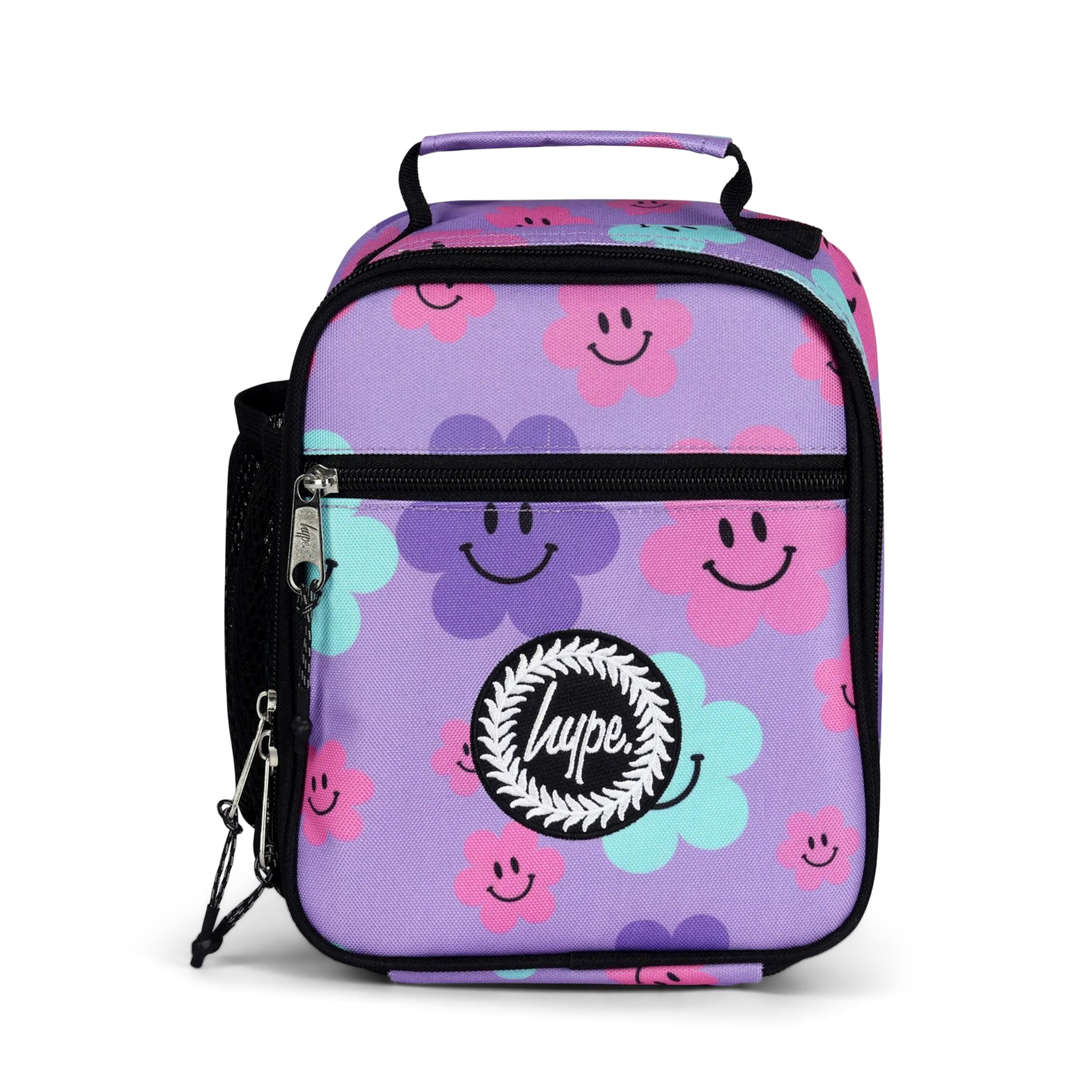 Purple Happy Flowers Lunch Box