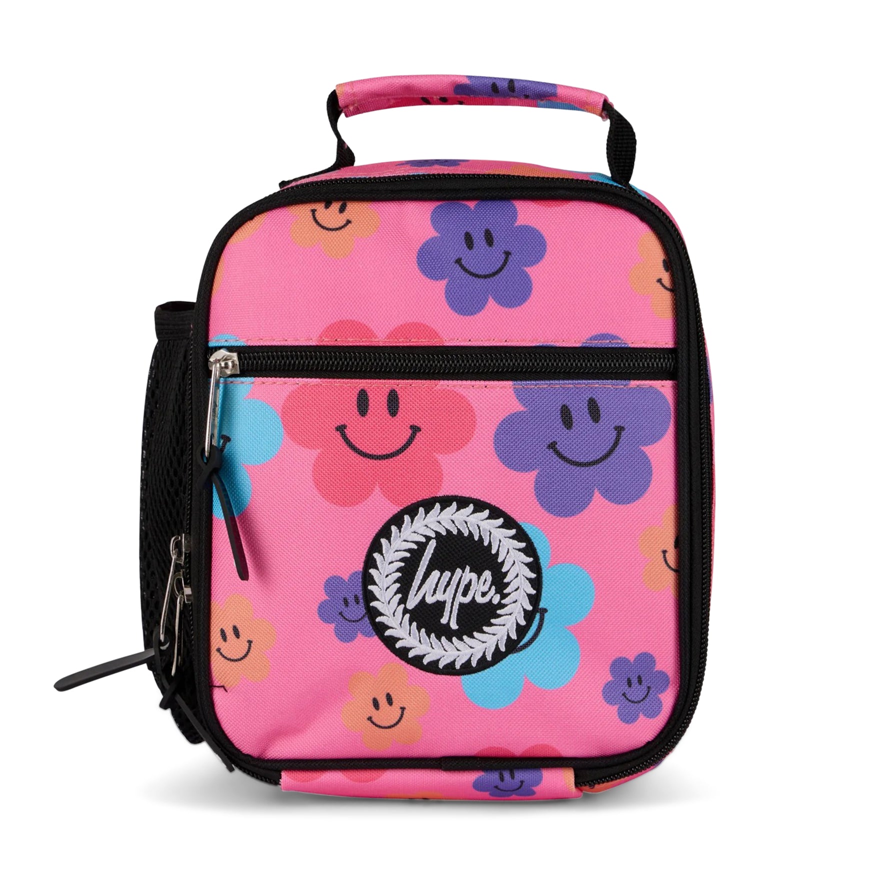 Pink Happy Flowers Lunch Box