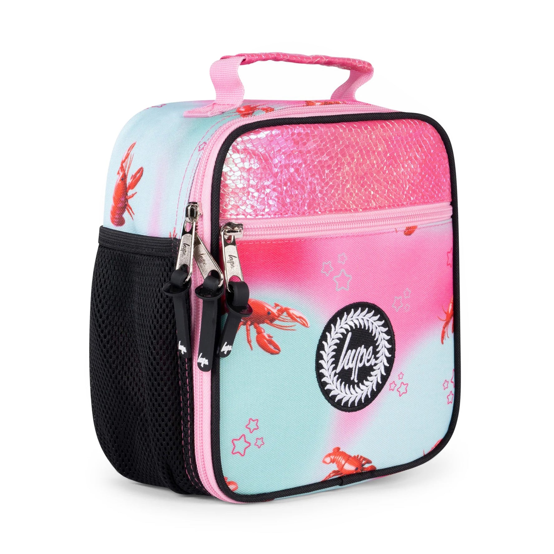 Pink/Mint Disco Lobster Lunch Box